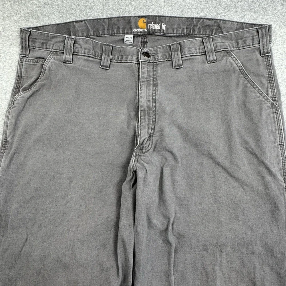 Carhartt 102291 Rugged Flex‎ Rigby Canvas Dungaree Relaxed Fit Work Pants 44x30